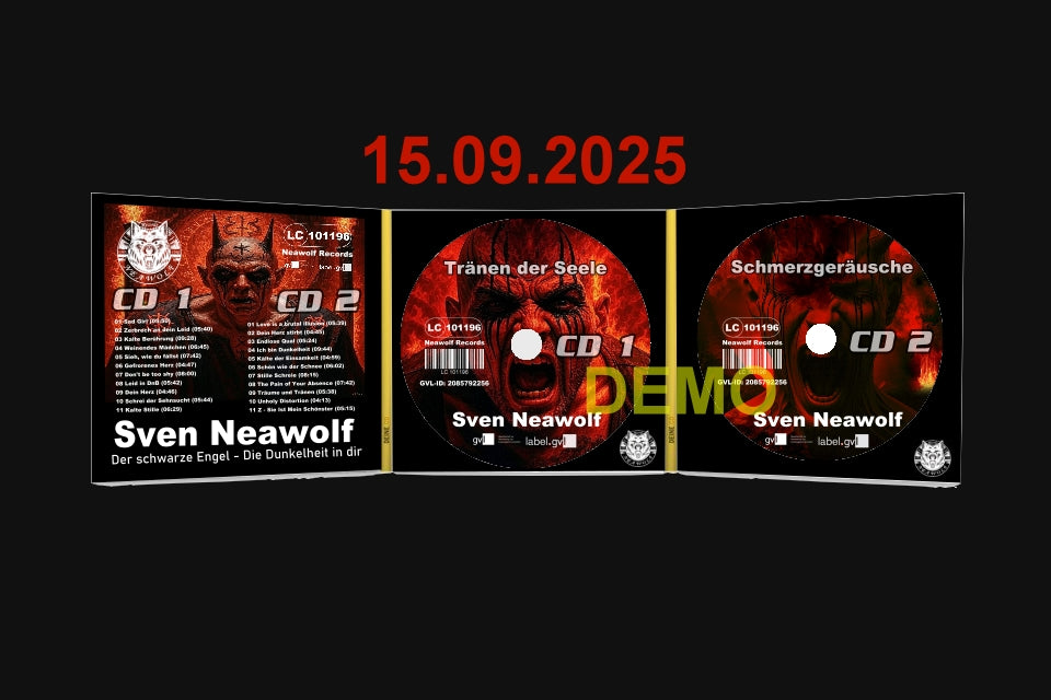 CD Box: "Der schwarze Engel - Die Dunkelheit in dir"